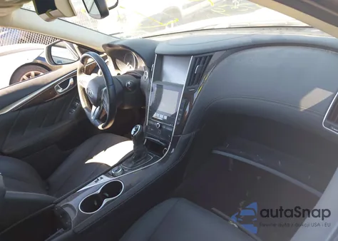 2019 Infiniti Q50 3.0T Luxe z USA, uszkodzony, nr VIN JN1EV7AR3KM554404